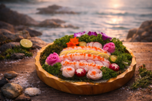 Sashimi Cá Chìa Vôi: Tinh Hoa Hải Sản Tươi Sống Tại Hương Rừng 64D