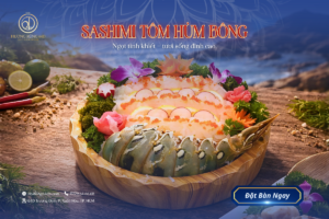Sashimi Tôm Hùm Bông: Đỉnh Cao Tinh Tế Tại Hương Rừng 64D