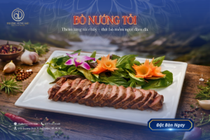 Bò Nướng Tỏi: Hương Vị Đẳng Cấp Đánh Thức Vị Giác Tại Hương Rừng 64D