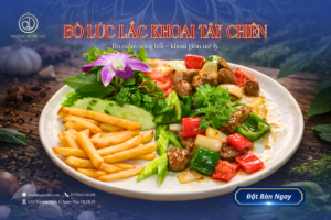 Bò Lúc Lắc Khoai Tây Chiên: Mỹ Vị Quen Thuộc Tại Hương Rừng 64D